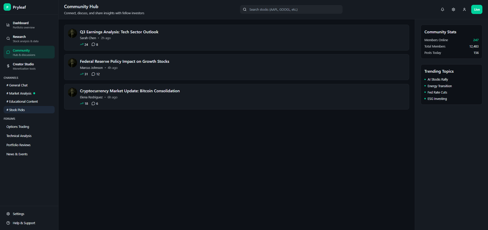 Integrated Community Hub